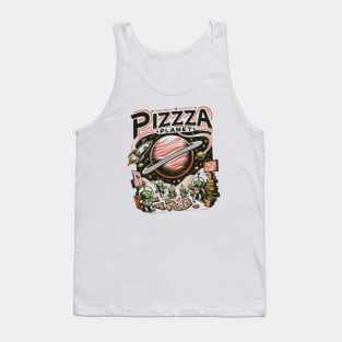 Pizza Planet Tribute - Fan Movie Theater Pizza Planet Movie Tribute - Pizza Planet best Tribute and Designs Piza Pitza Pitsa Planet Tribute - Pizza Lover Pizza Slice - Pizza and Chill Tank Top